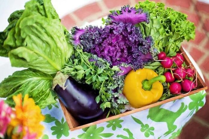 légumes et herbes pour la prostatite
