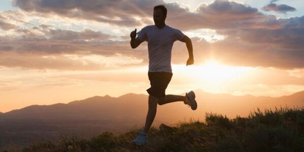 course à pied et mode de vie actif pour la prévention de la prostatite