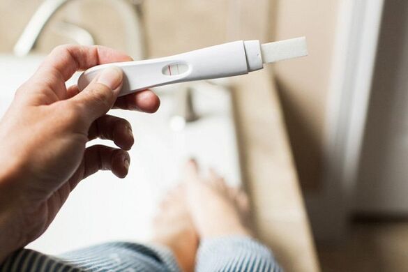 Test de grossesse négatif